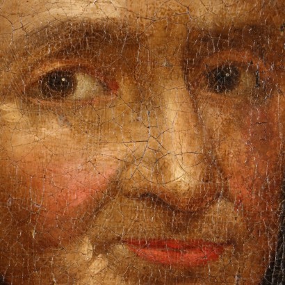 Kunst, italienische Kunst, alte italienische Malerei, Malerei mit Porträt von Marguerite Paree