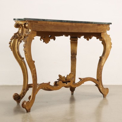Console Neapolitan Baroque Style Wood Italy XIX Century