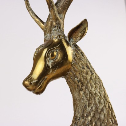 Vintage Sculpture Deer Sarreid Hollywood Regency Europe 1970s