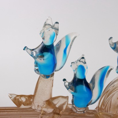 Murano Glass Sculpture Italy 1960s