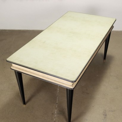 Table Design Umberto Mascagni Italie Années 50-60 Plateau en Bois