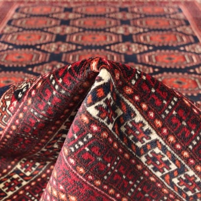antiguo, alfombra, alfombras antiguas, alfombra antigua, alfombra antigua, alfombra neoclásica, alfombra del siglo XX, alfombra de Bukhara - Pakistán