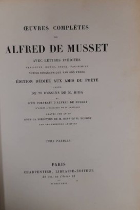Oeuvres complètes de Alfred de Muss