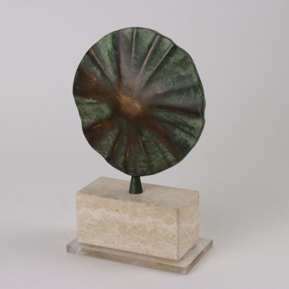 Design Sculpture Claudio Capotondi Bronze Plexiglas Italy 1960s