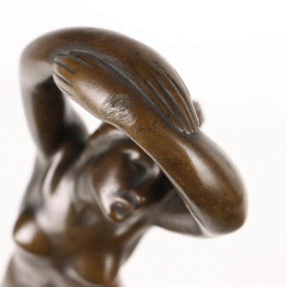 Sculpture Anciennne Nu Féminin Oreste Zampieri Italie \'900