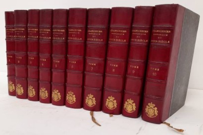 Recueil Clairambault-Maurepas. Chansonnier historique du XVIII siècle, 10 volumi