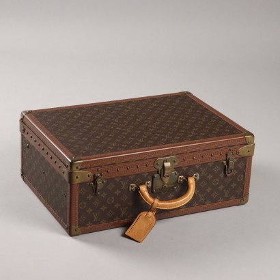 Louis Vuitton Alzer 50 Hard Side Suitcase in Monogram Canvas, Mid 20th  Century