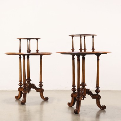 Pair of Eclectic Valet Stands