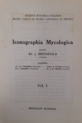 Iconographia mycologica, voll.I-XXVIII