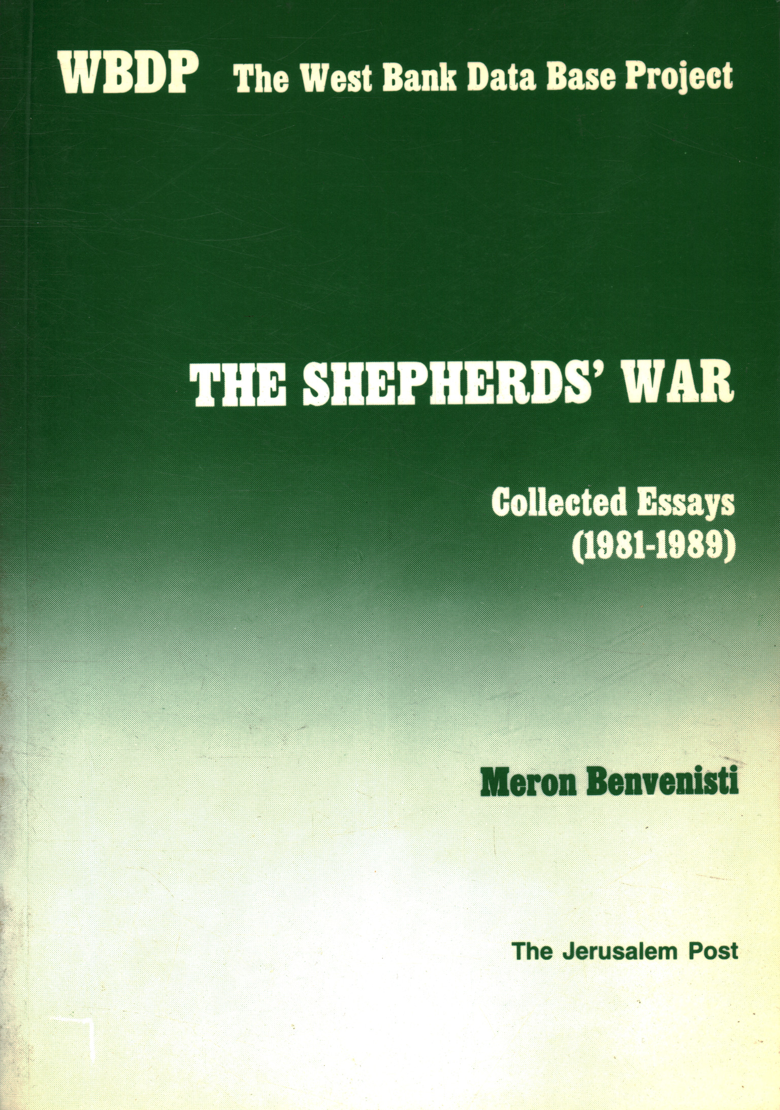 The Shepherds' War. Collected E