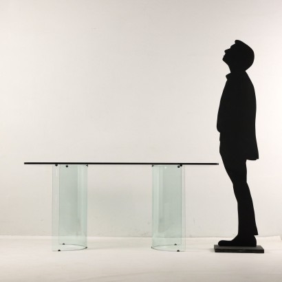 Glass table from the 80s