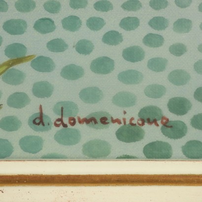 Peinture de Dedo Domenicone ,L'inspection,Dedo Domenicone,Dedo Domenicone,Dedo Domenicone
