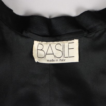 Pardessus vintage noir Basile