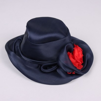 Sombrero azul de la vendimia