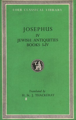 Josephus. Jewish Antiquities, books I-IV (Volume IV)