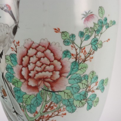 Vase Balustre en Porcelaine