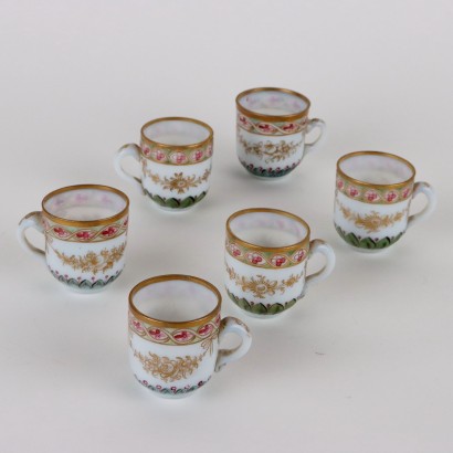 Group of Six Glass Cups