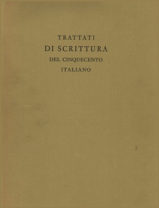 Trattati di scrittura del Cinquecento italiano