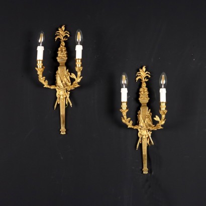 Applique Style Néoclassique XXe Siècle Antiquités Lampes