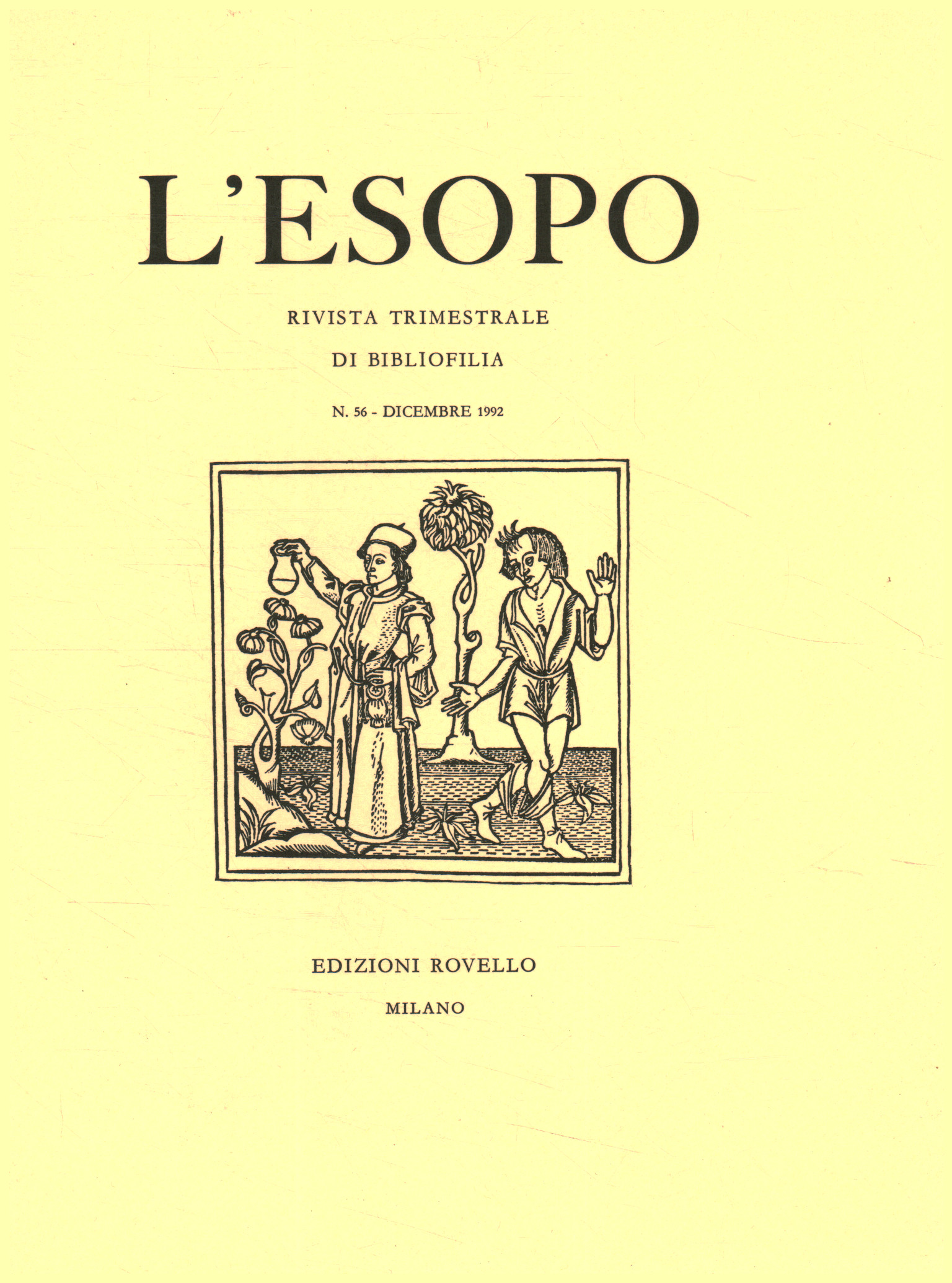 The Aesop. Quarterly magazine of%2,L'Esopo. Quarterly magazine of%2
