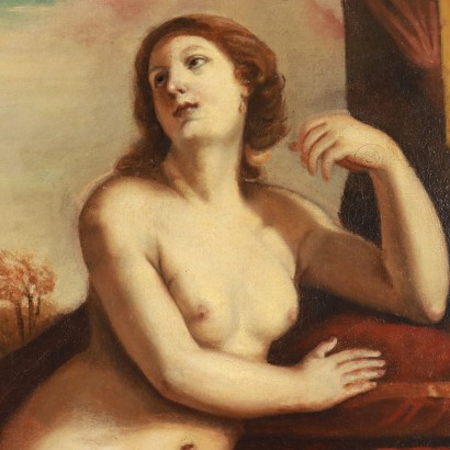 Bemalt mit Venus und Amor