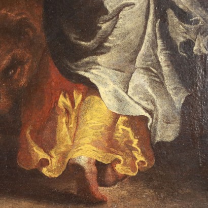 Pintado con Daniel en el foso de Le, Daniel en el foso de los leones