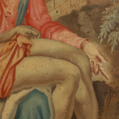 Peint avec Pietà