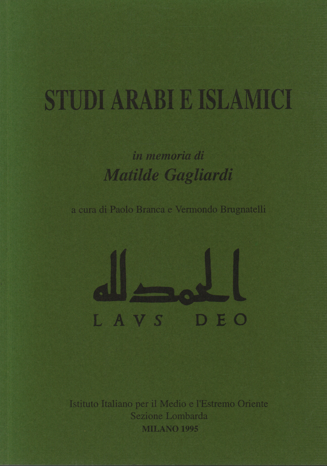 Études arabes et islamiques à la mémoire de %2