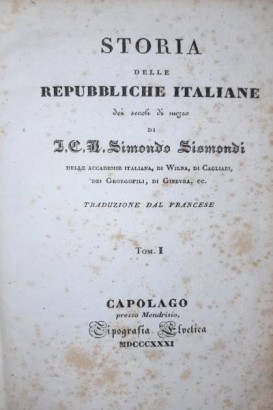 History of the Italian republics of the se