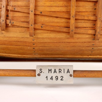 Caravel Santa Maria Wooden model