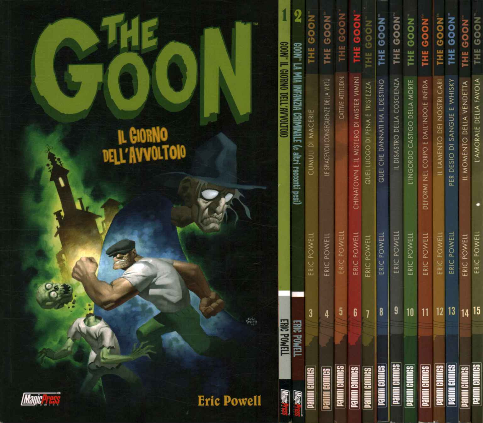 Le Goon. Série complète (15 volumes)
