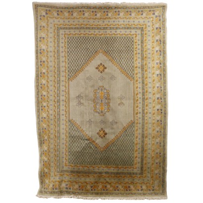 Antique Melas Carpet Turkey Cotton Wool Thin Knot Handmade