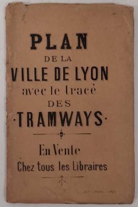 Plano de la ciudad de Lyon avec le