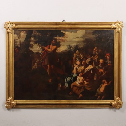 Gemälde Die Predigt des Heiligen Johannes Bat, Die Predigt des Heiligen Johannes des Täufers