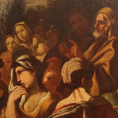 Gemälde Die Predigt des Heiligen Johannes Bat, Die Predigt des Heiligen Johannes des Täufers
