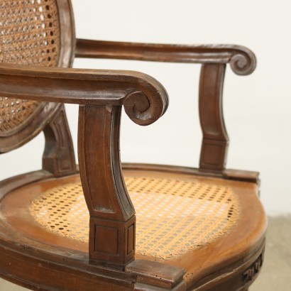 Paire de fauteuils néoclassiques avec Sedu
