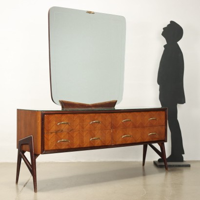 Cómoda con espejo, cómoda de los años 50
