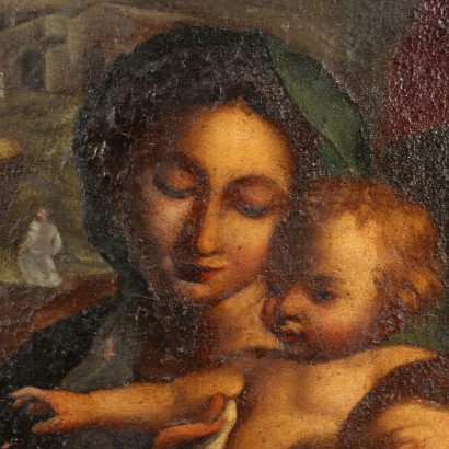 Dipinto La Madonna di San Gerolamo