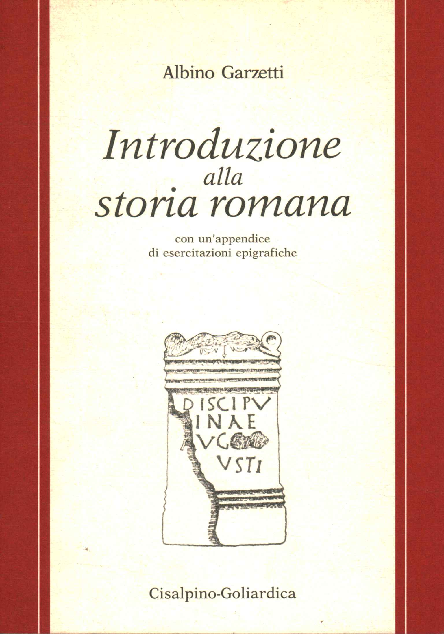 Introduction à l'histoire romaine