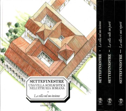 Settefinestre. Una villa schiavistica nell'Etruria romana (3 volumi in Cofanetto)