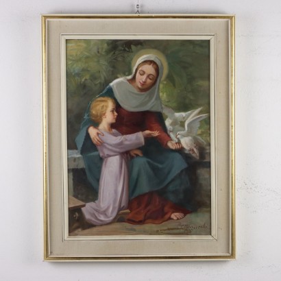 Painting by Francesco Mazzucchi,Madonna with Child,Francesco Mazzucchi,Francesco Mazzucchi,Francesco Mazzucchi,Francesco Mazzucchi,Francesco Mazzucchi