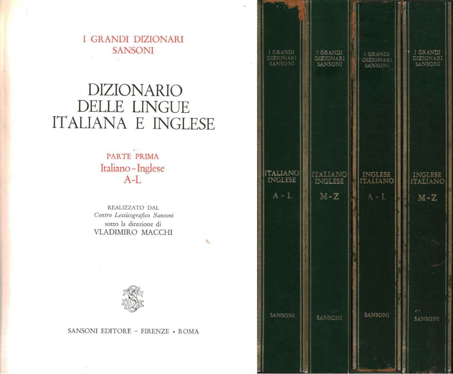 Dictionnaire des langues italienne et anglaise