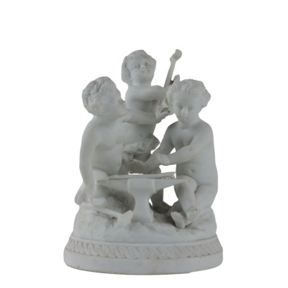 Group of Cupids in Biscuit Sèvres