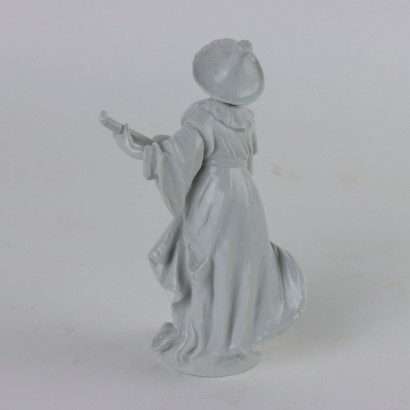 White Porcelain Figure by Rudolstad