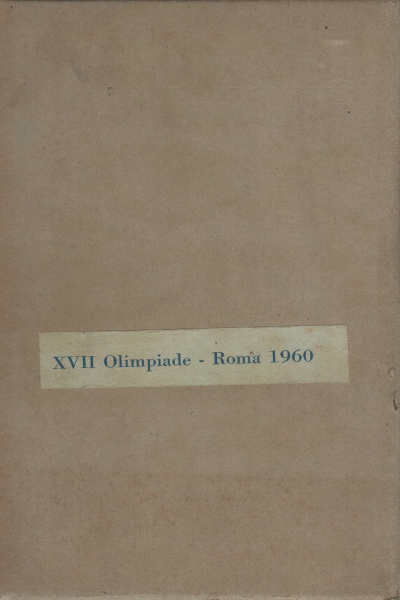 XVII. Olympiade – Rom 1960. Bände 3