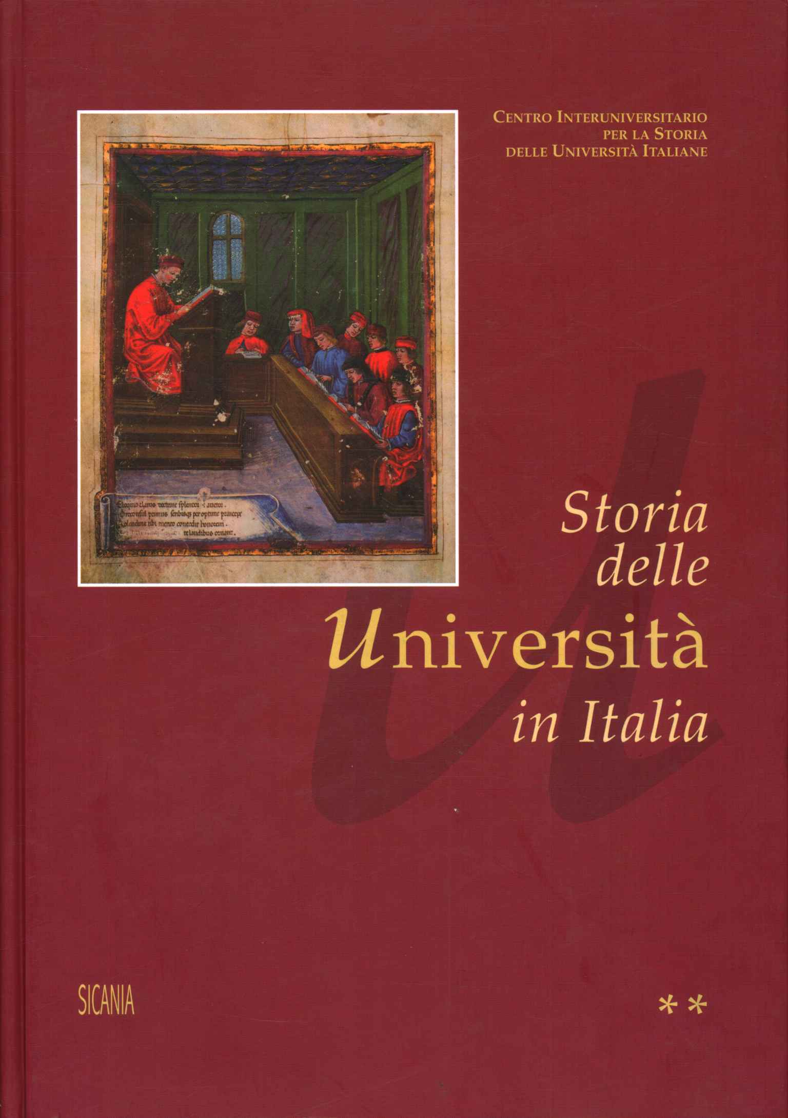 Histoire des universités en Italie (