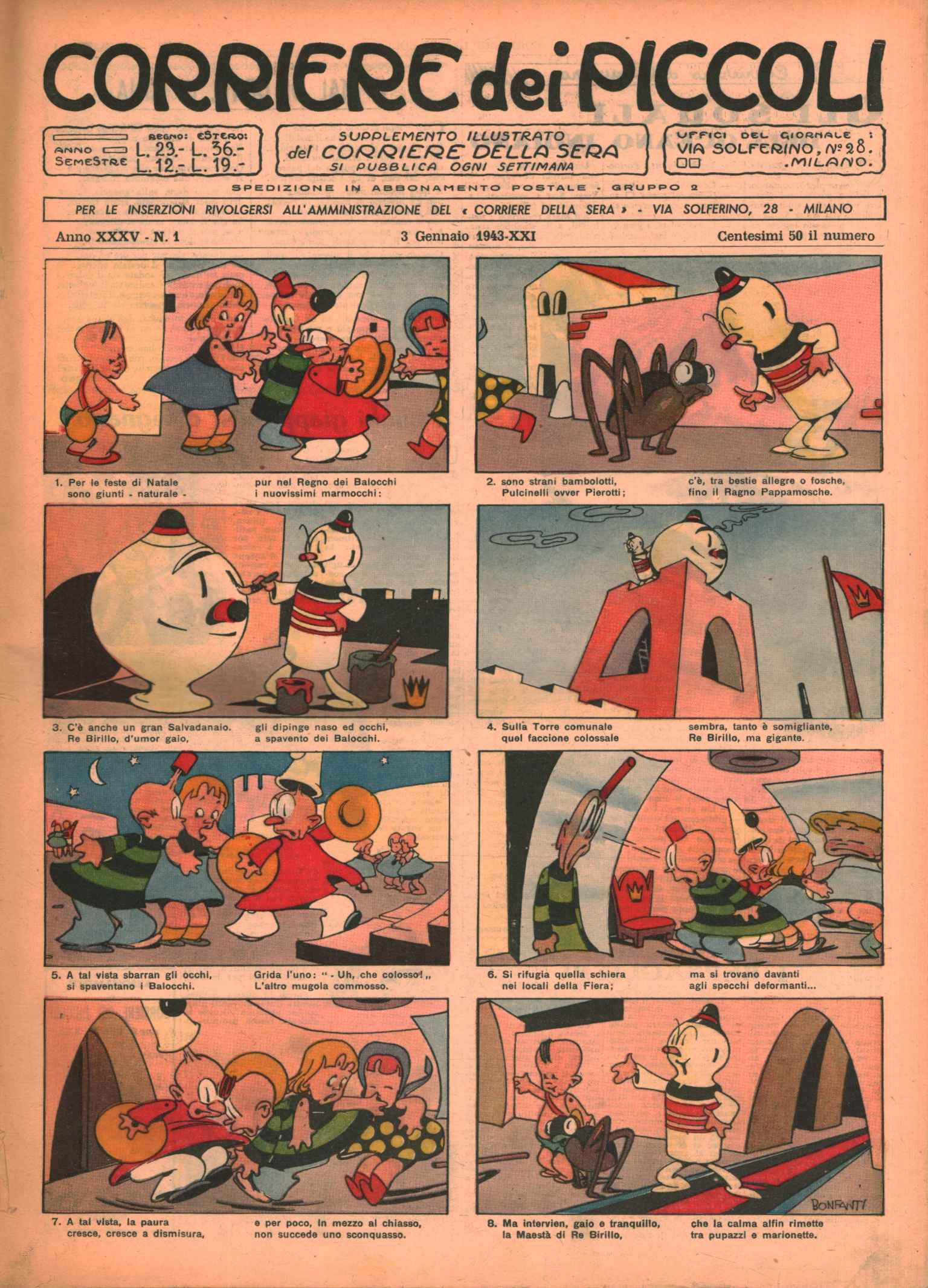 Children's courier 1943 (51 issues)