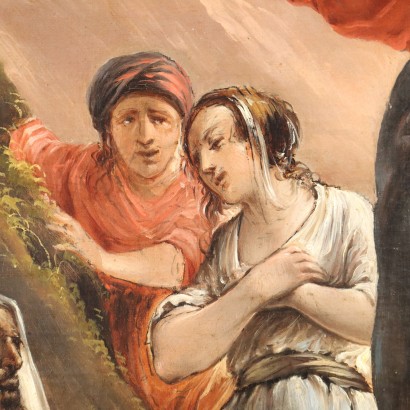 Gemälde mit der Auferweckung des Lazarus