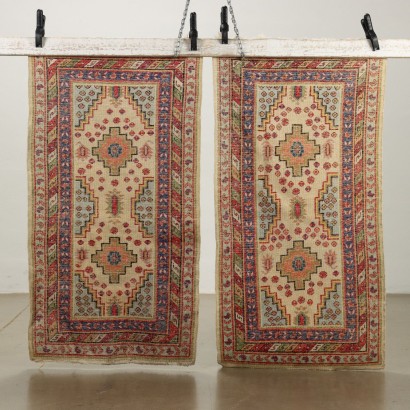 Pair of Samarkand - Manchuria carpets