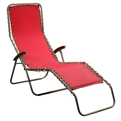 Vintage deckchair from the 60s, produced by Homa
